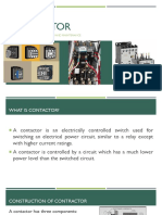 Contactor: Electrical Equipment Operation and Maintenance