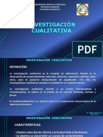 Investigación Cualitativa