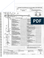 Responsabilidades semanales del operador de grúa torre