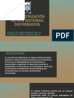 Caracterización de Los Sistemas Distribuidos