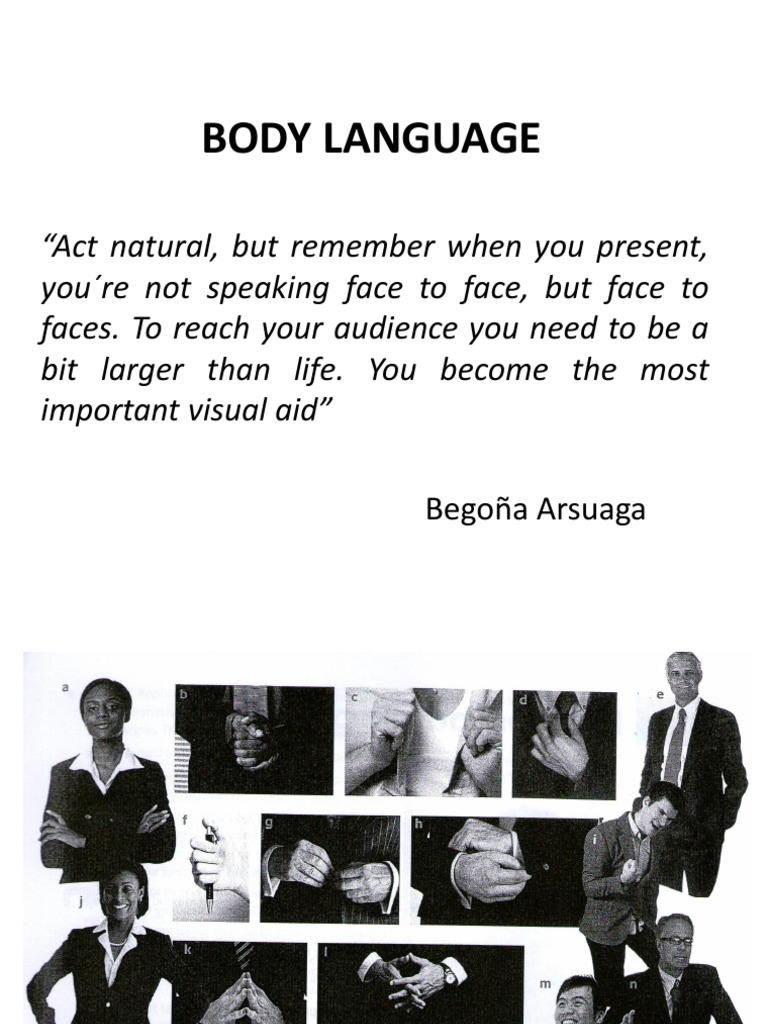 Effective Body Language for Leaders | PDF | Self-Improvement