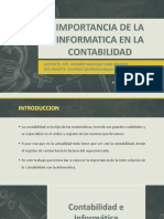 Importancia de La Informatica en La Contabilidad