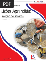 2010 001 - Lições Aprendidas - Injeção de Fissuras