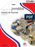 2010 001 - Lições Aprendidas - Injeção de Fissuras