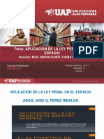 Exposicion 006. - Aplicacion de La Ley Penal en El Espacio