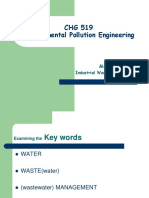 Industrial Wastewater Management