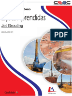 2011 005 - Lições Aprendidas - Jet Grouting