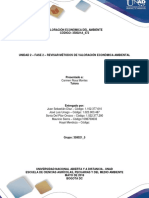 Unidad 2 - Fase 2 - Revisar Métodos de Valoración Económica Ambiental