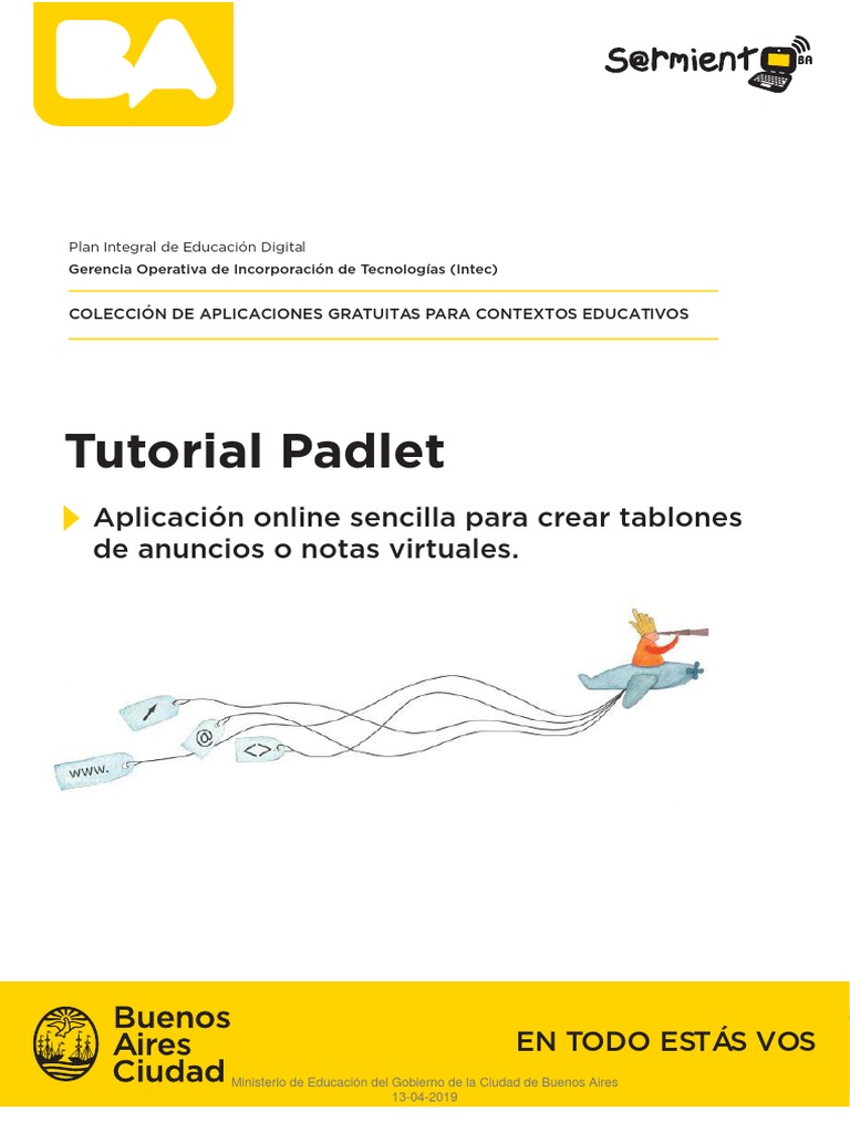 Tutorial Padlet para Educadores | PDF | Tecnología de información y ...