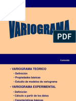 Variogramas Goestadística