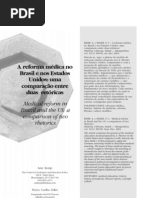 KEMP; EDLER, 2004 - A reforma médica no Brasil e nos EUA
