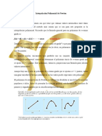 Interpolación Polinomial de Newton