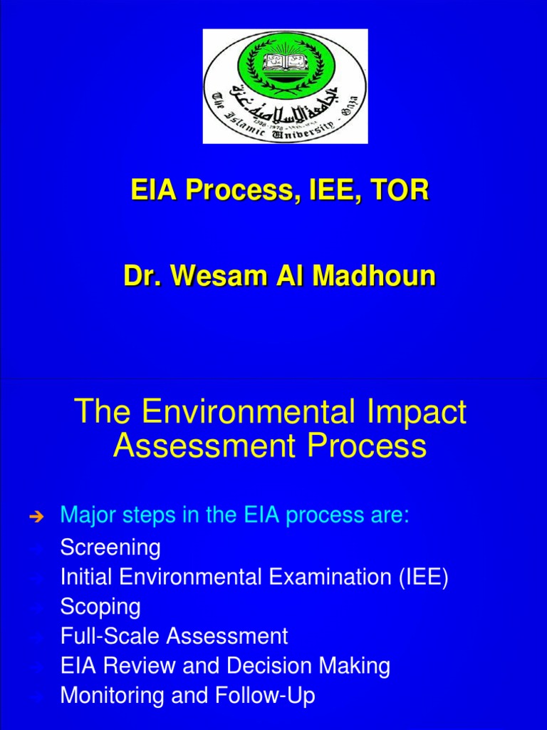 2 EIA processIEETOR1 | PDF | Environmental Impact Assessment ...