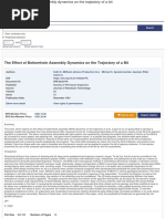 PDF the Effect of Bottomhole Assembly Dynamics on the Trajectory