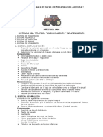 PRACTICA N°6 - Funcionamieto y Mantenimiento de Los Sistemas Del Tractor