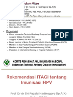 Rekomendasi ITAGI Untuk HPV