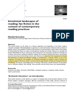 Samutina-Emotional Landscapes of Reading-fan Fiction in Context of Contemp Reading Practices