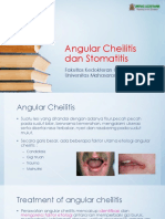 ANGULAR CHEILITIS DAN STOMATITIS