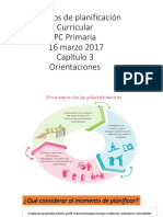 Planificación curricular primaria