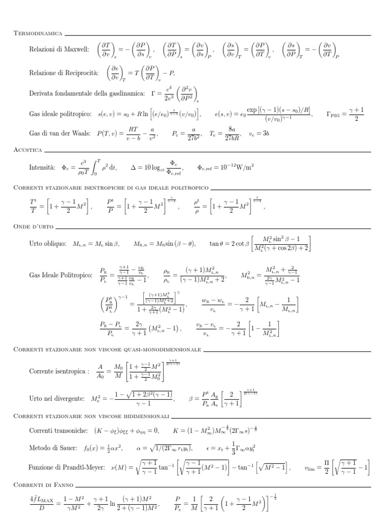 Formulas and Tables PDF | PDF