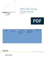 Office 365 Training Cristina Voinea: Trainer