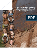 The Vision of Higher Education in Grand County Utah: JB Radcliff