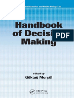Handbook of Decision Making PDF