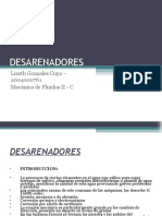 Desarenadores