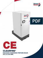 Clearfire: High-Mass Condensing Firetube Boiler 500 TO 2,000 MBH