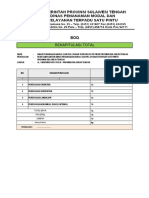 Boq Fisik Penanaman Modal