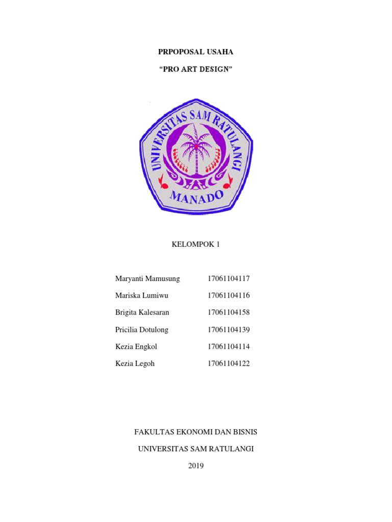 Proposal Usaha | PDF | Karier & Perkembangan | Bisnis