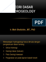 .Hydrogeology Teori Dasar