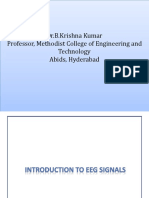 On EEG Signal Processing