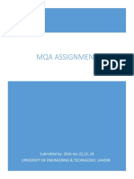 MQA ASSIGNMENT DMAIC APPLICATION