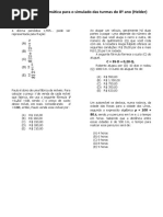 Questões de Matemática Para o Simulado Das Turmas Do 8º Ano