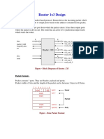 Router 1 X 3 Design