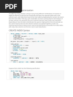 Foreign Key Optimization: Create Unique Fulltext Spatial Index ON