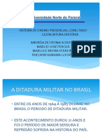 Ditadura militar no Brasil entre 1964-1985