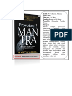 Provokasi 2: Mantra PDF 239 Hlm Prasetya M. Brata Gramedia