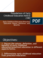 Foundations of Early Childhood Education