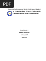 Academic Performance of SHS Student of Pangasinan State University Capter 1 3. Gavis Maramba and Santos. 2018