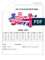 Unidad 11 Do Your Homework (Estudio) PDF