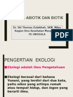 Faktor Abiotik Dan Biotik