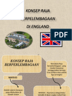 Konsep Raja Berpelembagaan Di England