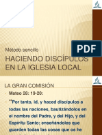 Haciendo Discípulos en La Iglesia Local