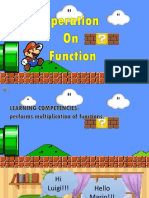 Operation On Functions