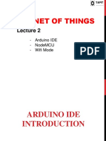 Internet of Things: - Arduino Ide - Nodemcu - Wifi Mode