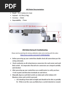 Manual - AR2 Documentation & Troubleshooting PDF | PDF