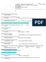 Gram - : Hyaluronic Acid M Protein