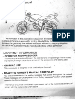 Cbr150 English Manual